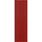 Ekena Millwork True Fit PVC Cedar Park Fixed Mount Shutters, Fire Red, 12W x 32H, PR TFP001CP12X032BR - alternate 4